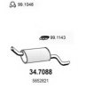 OPEL 5852958 End Silencer